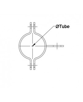 Point d’ancrage sur tube